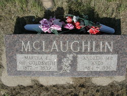 Martha Ellen “Mattie” <I>Goldsmith</I> McLaughlin 