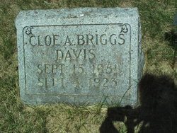 Cloe Anne <I>Briggs</I> Davis 