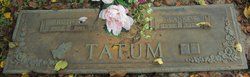 Ruth E. <I>Church</I> Tatum 