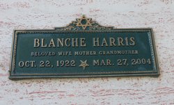 Blanche <I>Bordman</I> Harris 