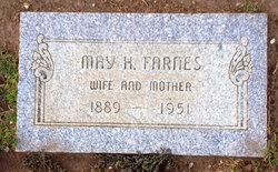 Mabel  Clara May <I>Hagan</I> Farnes 