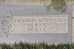 Catherine <I>Moser</I> Blain 