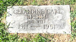 Geraldine <I>Carl</I> Brehm 