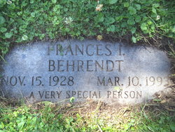 Frances Iva <I>James</I> Behrendt 