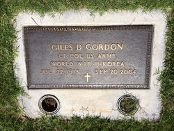LTC Giles D. Gordon 