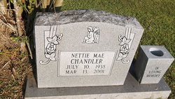 Nettie Mae <I>Johnson</I> Chandler 