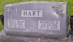 Betty <I>Dean</I> Hart 