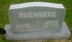 Jennie <I>Thomas</I> Buenneke 