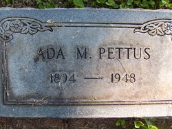 Ada Maybelle <I>Arthur</I> Pettus 