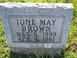 Ione May <I>Nichols</I> Brown 