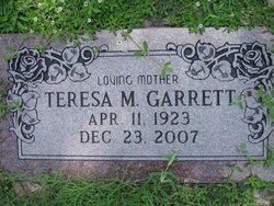 Teresa M Garrett 