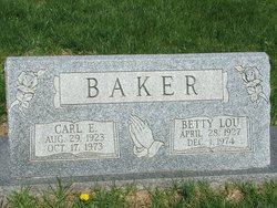 Betty Lou <I>Shepley</I> Baker 