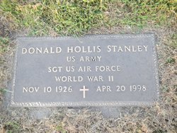 Sgt Donald Hollis Stanley 