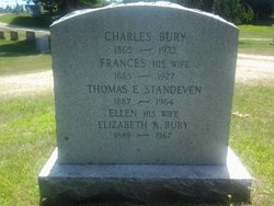 Frances <I>Clarke</I> Bury 
