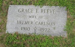 Grace <I>Reeve</I> Carlson 