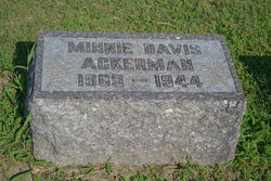 Minnie <I>Davis</I> Ackerman 