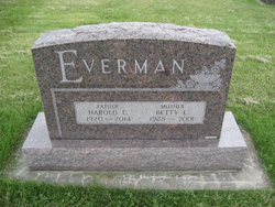 Betty Lea <I>Huffman</I> Everman 