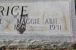 Margaret Abie “Maggie” <I>Boyd</I> Price 