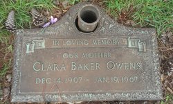Clara <I>Baker</I> Owens 