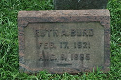 Ruth A. <I>Diehl</I> Burd 