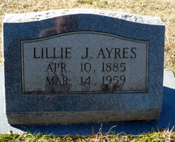 Lillie <I>Jones</I> Ayres 