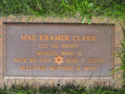 Mae <I>Kramer</I> Clark 