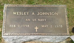 AN Wesley A. “Wes” Johnson 