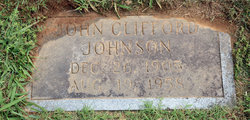 John Clifford Johnson 