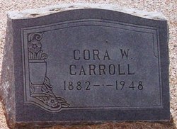 Cora Lottie <I>Woodward</I> Carroll 