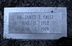 Dr James T. Criss 