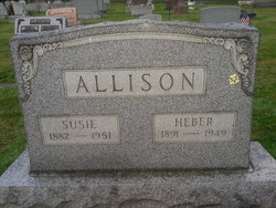 Susie M <I>Baker</I> Allison 