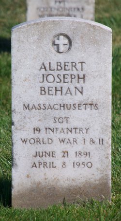 Albert Joseph Behan 