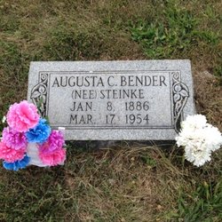Augusta Caroline <I>Steinke</I> Bender 