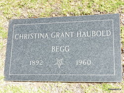 Christina <I>Grant</I> Begg 