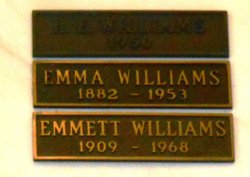 Emma <I>Rogers</I> Williams 