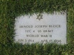 Arnold Joseph Block 