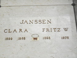Friedrich Wilhelm “Fritz” Janssen 