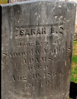 Sarah Broad Adams 