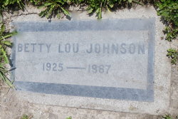 Betty Lou <I>McCormick</I> Johnson 
