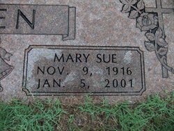 Mary Sue <I>Hall</I> Deen 