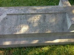 Edith <I>Lewis</I> Burroughs 