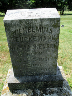 Wilhelmina <I>Mackensen</I> Beuckemann 