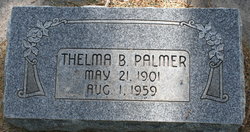 Thelma <I>Bingham</I> Palmer 