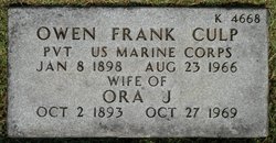 Owen Frank Culp 