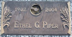 Ethel Grace “Emmy” <I>Hocking</I> Piper 