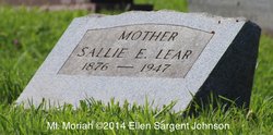Sarah E. “Sallie” <I>Scott</I> Lear 