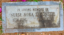 Nora  Nurse Symonette 