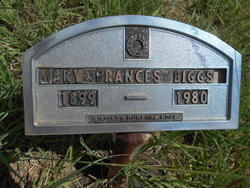 Mary Frances <I>Malone</I> Biggs 