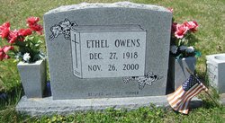 Ethel Letha <I>Yates</I> Owens 