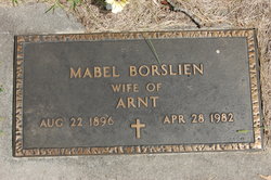 Mabel Mathilda <I>Borslie</I> Borslien 